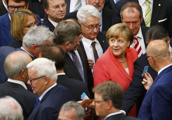 Angela Merkel, Bundestag