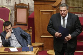 Aleksis Cipras, Panos Kamenos