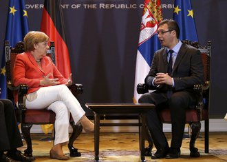Angela Merkel, Aleksandar Vučić