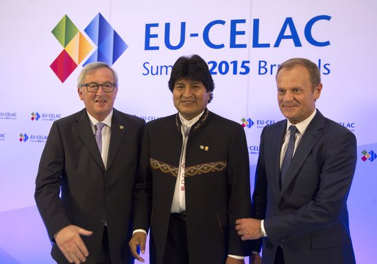 Evo Morales, Žan-Klod Junker, Donald Tusk