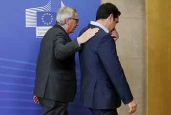Žan Klod Junker, Aleksis Cipras