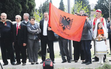 Tuzi protest