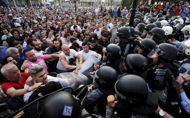 Skoplje protest