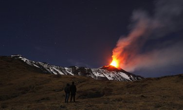 Etna, Erupcija, Vulkan
