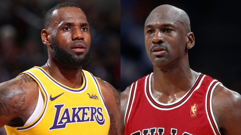 Lebron Džejms i Majkl Džordan
