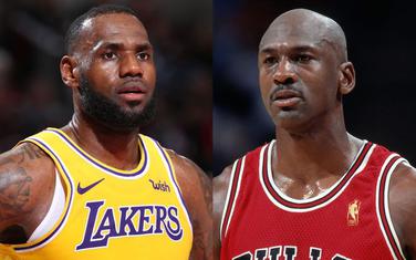 Lebron Džejms i Majkl Džordan
