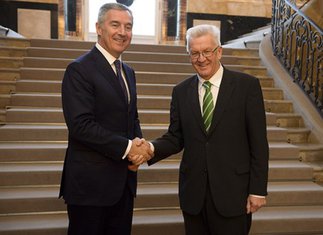 Milo Đukanović, Vinfrid Krečman