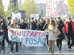 studenti, protest 2011.