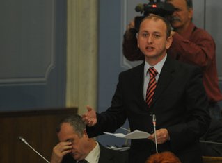 Milan Knežević, poslanik