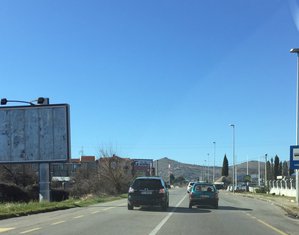 preticanje, službeno vozilo