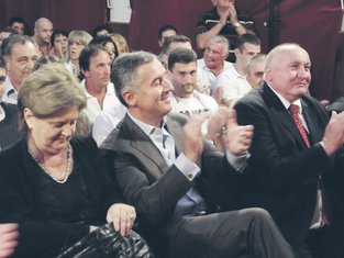 Maja Ćatović, Milo Đukanović