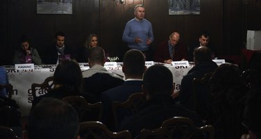 Žarko Rakčević, Građanski pokret, Cetinje