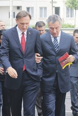 Ranko Krivokapić, Milo Đukanović