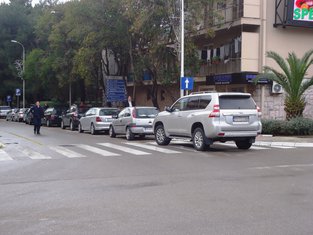 Tivat, parking
