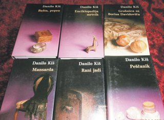 Danilo Kiš, knige (Novina)