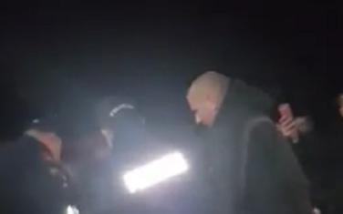 Detalj tokom intervencije policije u Baru
