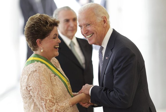 Dilma Rusef, Džo Bajden