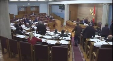 Tuča u Skupštini
