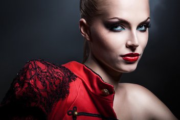 crvena jakna