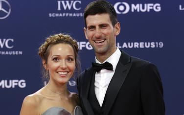 Jelena i Novak Đoković