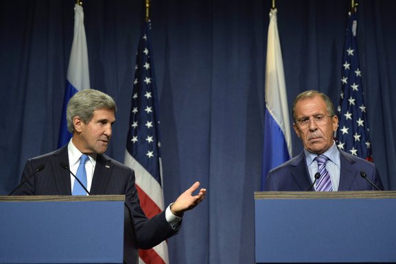 Džon Keri, Sergej Lavrov