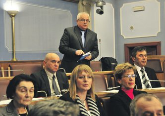 opozicija, emilo Labudović, Skupština CG