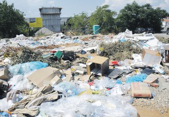 Dalmatinska ulica, smeće