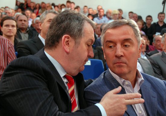 Milo Đukanović i Miomir Mugoša