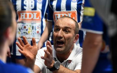Dragan Adžić na prvoj utakmici sa Kopenhagenom