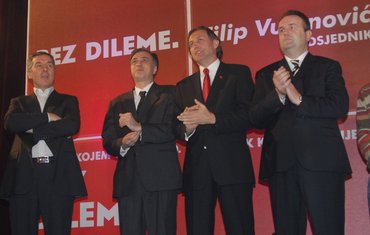 Đukanović, Vujanović, Krivokapić, Šturanović