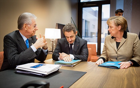 Sarkozi, merkel