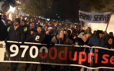 Protest prošao bez incidenata