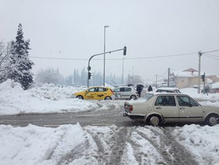 Podgorica, snijeg, ne poštuje se zabrana