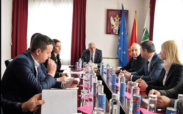 Drljević na sastanku sa rukovodstvom Rožaja