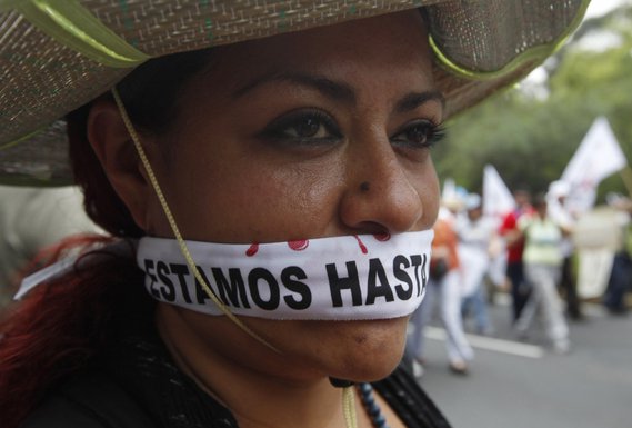 Meksiko protest