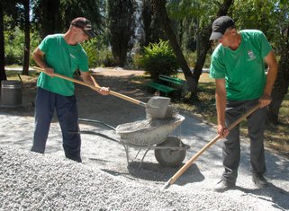 park Ivana Milutinovića uređenje