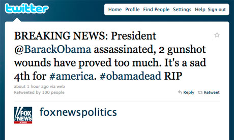 Fox news Obama