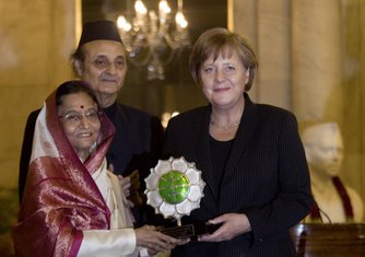 Angela Merkel u Indiji