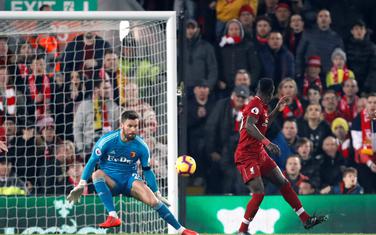 Sadio Mane daje gol Votfordu