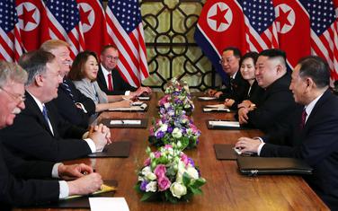 Donald Tramp, Kim Džong Un