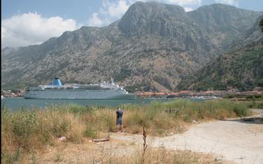 Pogled na Kotor iz Škaljara