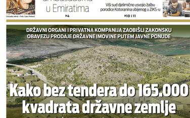Naslovna strana "Vijesti" 12.3.