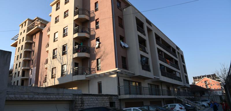 Zgrada u podgoričkom naselju Malo brdo, u kojoj je sporni stan