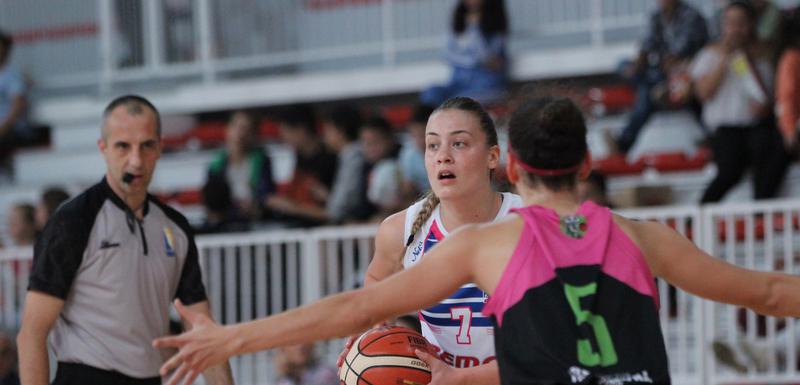 Nikolina Babić u duelu sa Trešnjevkom