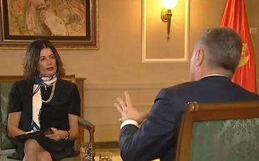 Tamara Nikčević i Milo Đukanović