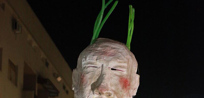 Detalj sa protesta