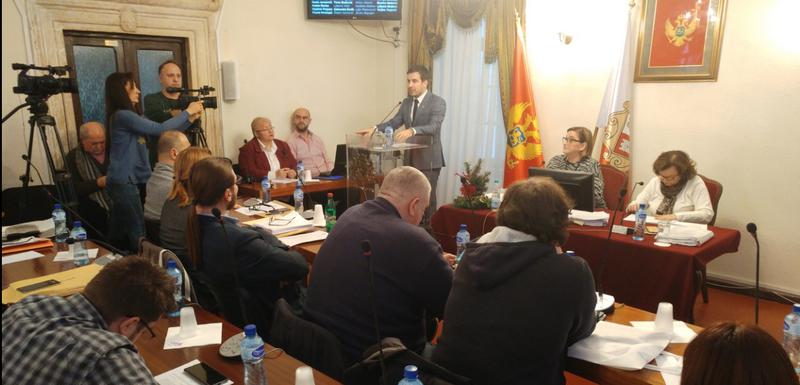 Koncesioni ugovor podjelio vlast: Sa sjednice SO Kotor