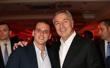Janković i predsjednik DPS-a, Milo Đukanović
