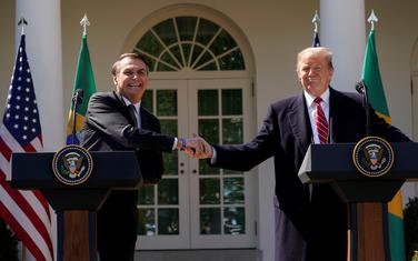 Bolsonaro i Tramp