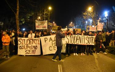 Sa protesta u Podgorici